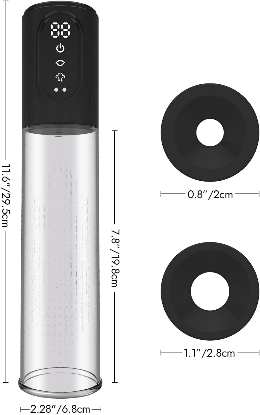 Electric Pump Erection Enlarger - UTIMI 100% waterproof with 6-stage vibration suction and automatic vacuum pump