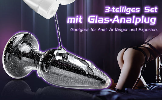 Analplug aus Glas