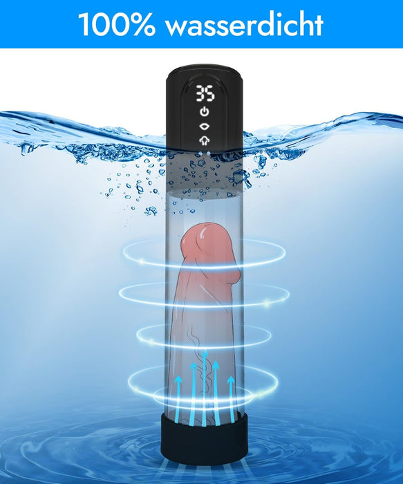 Electric Pump Erection Enlargement - UTIMI 100% Waterproof Realistic Masturbator Cup